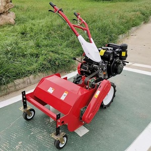 Fabrika doğrudan 173cc 4-Stroke endüstriyel sınıf motor Orchard ot temizleme çim dönen özelliği ile çim biçme makinesi makinesi - Product Image 2