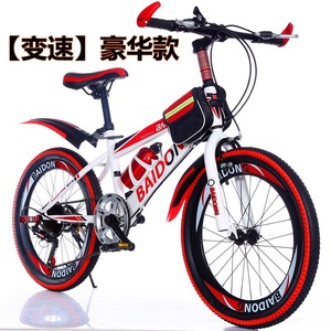 Bicicleta de Montaña Baidon para Niños, 20 Pulgadas, con Cambios de Marcha, Horquilla con Suspensión, Ruedas de Aleación de Aluminio, Unisex, para Estudiantes - Product Image 1