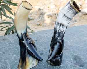 Cuerno vikingo ecológico hecho a mano Natural personalizado de alta calidad, técnica tallada para tallas indias inspiradas en el hogar - Product Image 5