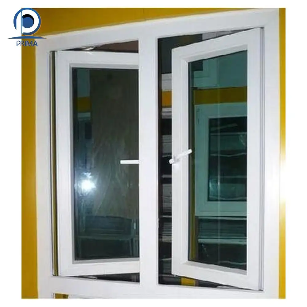 Prima desain jendela dapur UPVC Windows gaya sederhana Modern