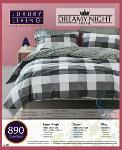 ชุดเครื่องนอนผ้าฝ้ายควีน100% สุดหรู880TC 5ชิ้นเครื่องนอนที่ทันสมัยนุ่มระบายอากาศและทนทานพร้อมปลอกหมอนและหมอนข้าง - Product Image 6