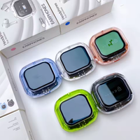 Écouteurs sans fil TWS Q20 avec écran LCD tactile, suppression du bruit ENC, super basses, son premium, longue autonomie