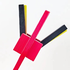 Wholesale Orff Children Rhythm <b>Instruments</b> Flower Dance Girl COS Prop Wooden Hand Clapper Castanets <b>Percussion</b> <b>Instrument</b> - Product Image 3