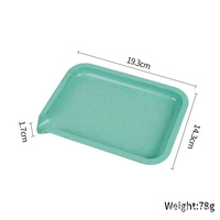 Accessoires multifonctionnels pour plateaux à cigarettes en plastique biodégradable, entonnoirs et plateaux à tabac, best-sellers transfrontaliers