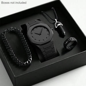 Relojes Casuales para Hombre IStapromo, Reloj de Pulsera Negro de Moda, Reloj de Cuarzo de Lujo para Hombre - Product Image 2
