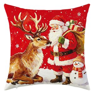 New LED <b>Christmas</b>-themed <b>throw</b> pillowcase with flashing lights for bedroom, living room, and car seats. Factory direct sales. - Product Image 5