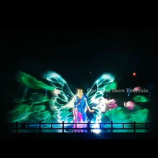 Reasonable Price Outdoor Led Display Panel hd Waterproof Led Video Water Screen Fountain in Large Event