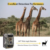 Nouvelle caméra de surveillance 4G avec application, vision nocturne, étanche IP66, pour la chasse à la faune, avec vidéo 8K et images 60MP