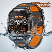 Premium Zinklegierung K72 L1+L5 Dual-Frequenz GPS Robuste Outdoor Smartwatch 2,13" AMOLED-Bildschirm Kompass Sport-Smartwatch