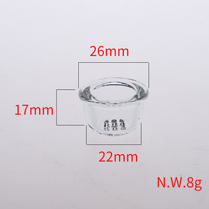 Disponibile Pipa in Vetro a 9 Fori per Fumare, Bruciatore di Oli Essenziali per Piccole Dosi, Accessori per Fumare, Narghilè Elettrico a Gravità - Product Image 6