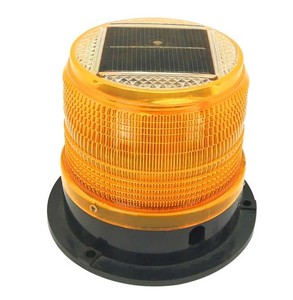 LED Solar Light Night Sensor Magnetic Orange Strobe <b>Wireless</b> Emergency <b>Lamp</b> Tractor Truck Vehicle Flashing Beacon - Product Image 1