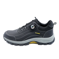 Chaussures de sécurité industrielles unisexes MaxiTough à coupe basse, antidérapantes, avec embout en acier, imperméables, à prix abordable pour soudeurs