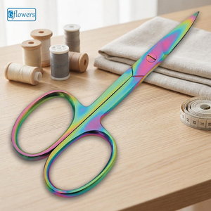 Beauty Left-Handed <b>Nail</b> <b>Scissors</b> with Sharp Stainless Steel Straight Blades <b>for</b> <b>Nail</b> Care - Product Image 3