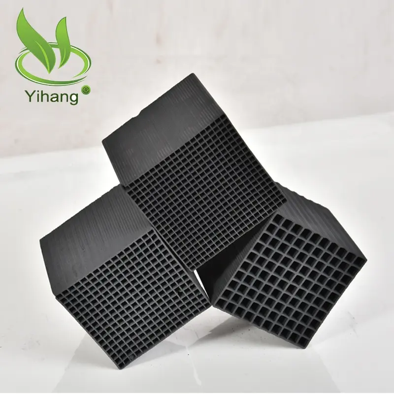 High Adsorption Filter Coal Based Water Resistant Honeycomb Activated Carbon For Air Purification