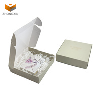 Bon prix boîte d'expédition en carton recyclable à impression personnalisée boîte de papier artisanale pliante pour l'emballage des cadeaux