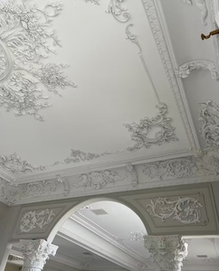 OA-1074 Cornici Angolari in Poliuretano Stile Occhio di Horus, Design Europeo, Durevoli, Ecologiche, Facili da Installare per Esterni Multiuso - Product Image 6