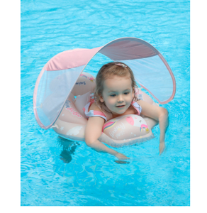 Free Swimming Child <b>Inflatable</b> Swim Float with Sun Canopy Infant Pool Float for 0-6 Years Usa Mairun Model USA 823 - Product Image 5