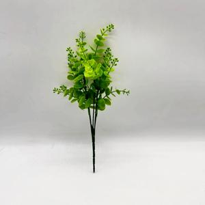 Stili multipli di piante verdi simulate artificiali lunghe foglie verdi rami di sfondo di nozze piante sceniche decorazione - Product Image 2