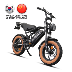 دراجة MOTOVELO Fire Bird الكهربائية للتنقل الحضري للبالغين، مقاس 16 بوصة، 48 فولت 500 واط 20 أمبير، مع نظام Shimano بـ 7 سرعات، ضوء LED، ونظام تعليق - Product Image 3