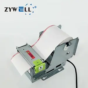 ZYWELL 80 mm imprimante thermique reçu pour distributeur de carburant kiosque intégré OEM imprimante de reçus