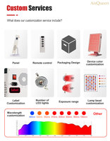 Panel de Terapia de Luz Roja con Pantalla Digital (Código de Producto ILY) 200W/600W, Parámetros Claros, Operación Inteligente, Terapéutico