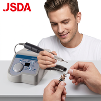 Micromoteur professionnel populaire chinois pour ponceuse à ongles, moteur à balais 35000 tr/min, type de prise US/EU, construction en plastique, 65W, 4.5Ncm max.