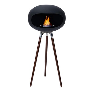 Caminetto <span class=keywords><strong>a</strong></span> <span class=keywords><strong>Bioetanolo</strong></span> su Treppiede, Aggiunge uno Stile Distintivo al Calore e all'Atmosfera Creata dalla Cupola di Fuoco - Product Image 1