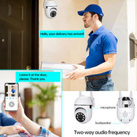 Fufan kamera Mini Ip WiFi luar ruangan 5 V 1920*1080 kamera dalam ruangan WiFi kamera Cctv 2025 pandangan malam harga murah