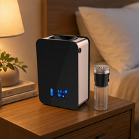 Diffuseur de parfum électrique à deux fluides 180 ml, contrôle intelligent par application, diffuseur de parfum sans eau à nébulisation d'huile pour usage domestique et hôtelier