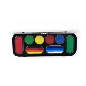 Nouveau <span class=keywords><strong>kit</strong></span> <span class=keywords><strong>Hydro</strong></span> Liner de couleur arc-en-ciel activé par l'eau UV Neon Split Colors Palette de <span class=keywords><strong>peinture</strong></span> pour le visage et le corps - Product Image 3