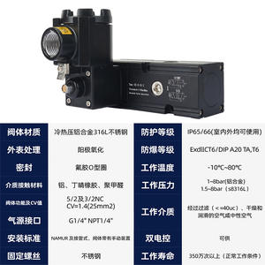 Qimaike โซลินอยด์วาล์ว CT6 DC24V กันระเบิดแบบบูรณาการ KXD-2000X AC220V สำหรับวาล์วสำหรับสภาพแวดล้อมที่มีการป้องกันการระเบิด - Product Image 4