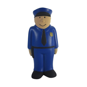 Most Popular Custom PU Foam Character Police Officer Shaped Soft Slow Rising Stress <b>Ball</b> Promotional Gifts <b>Squeeze</b> Toys for Kids - Product Image 2