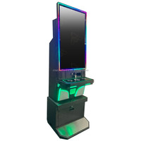 Penjualan Terbaik AS mesin Arcade 43 "kabinet logam tegak LED lengkung vertikal untuk toko