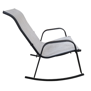 <span class=keywords><strong>Sillón</strong></span> Reclinable de Tela Moderno, Apilable, con Base Metálica, para <span class=keywords><strong>Jardín</strong></span>, Hoteles, Villas y Patios - Product Image 2
