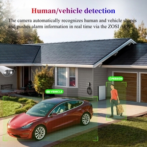 Caméra de sécurité CCTV AI POE 4K de haute qualité, caméra IP Bullet 5MP 8MP CMOS NVR avec détection faciale, système de surveillance pour la maison/les entreprises - Product Image 4