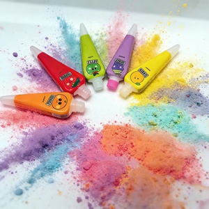 Bonbons en poudre aromatisés aux fruits colorés en tube <span class=keywords><strong>conique</strong></span>, saveurs Orange, Citron, Raisin, <span class=keywords><strong>Fraise</strong></span>, 30 pièces, OEM ODM, faible MOQ, directement de l'usine - Product Image 4