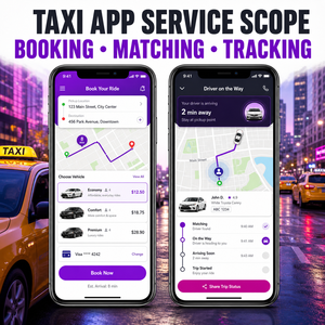 La Mejor Aplicación <span class=keywords><strong>de</strong></span> Compartición <span class=keywords><strong>de</strong></span> Viajes y Reserva <span class=keywords><strong>de</strong></span> Taxis para iOS y Android con Emparejamiento <span class=keywords><strong>de</strong></span> Conductores y Rastreo GPS en Vivo LionCreate - Product Image 2