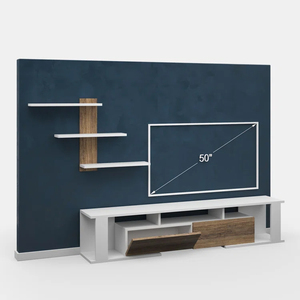 Unité murale <span class=keywords><strong>TV</strong></span> Led Lcd universelle personnalisée, <span class=keywords><strong>socle</strong></span> de vitrine, armoire de 32 pouces avec système de musique - Product Image 5