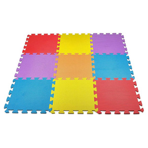 60x60cm Câu đố Tập thể dục Mat lồng vào nhau phòng tập thể dục gạch lồng vào nhau sàn bọt gạch - Product Image 5