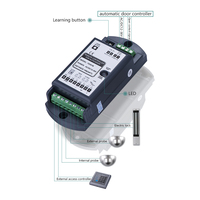 Yoursensor YS301 Modern 433MHz Control universal Metal Control remoto de cuatro botones para persiana enrollable Puerta de garaje Rollo 433MHz