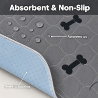 Tapis d'apprentissage pour chiots AOSEN, imprimé sur mesure, lavable, imperméable, réutilisable, certifié OEKO-TEX