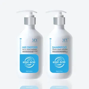 Shampoo e condicionador antibacteriano para-baratas e anti-caspa sem sulfato com manteiga de karité e Aloe Vera