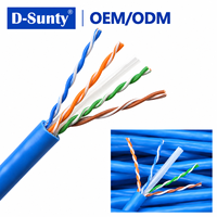 Câble réseau Ethernet Cat6 UTP 23AWG 100% cuivre nu de haute qualité, boîte de 305 m, pour câblage structuré, maison, bureau