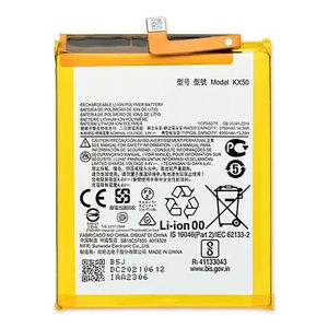 Motorola G Stylus 2020 Moto G Pro Moto G8 Pro Moto G8 Stylus XT2043-4 XT2043-8用の高品質4000mAh/15.02WhKX50バッテリー - Product Image 2