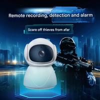 Kamera pengawas WiFi HD harga rendah pabrik dengan Pan/Tilt 360 °, penglihatan malam dan pelacakan bentuk manusia untuk penggunaan rumah