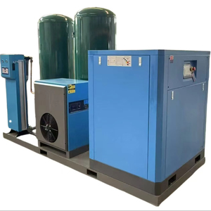 50HP 380V 37Kw 1.55Mpa 5-in-1 High <strong>Skid</strong>-mounted 16KG Screw Air <strong>Compressor</strong> System for Laser Cutting With 1200L Tank - Product Image 1