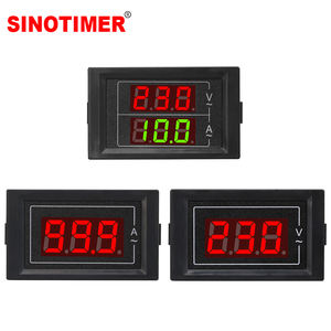 Sinotimer D85-5035V/D85-5035A/D85-5035VA AC 60-500V 100A ดิจิตอลเพียงจอแสดงผลคู่โวลต์มิเตอร์แอมมิเตอร์ - Product Image 1