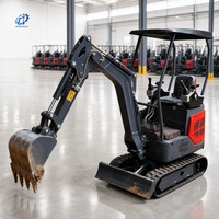 Livraison Gratuite Mini-Excavatrice de 1,5 Tonne, 2 Tonnes, 3,5 Tonnes avec Moteur Kubota EPA EURO 5, Excavatrice sur Chenilles pour Ferme