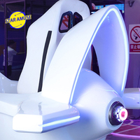 Machine de jeu d'arcade de réalité virtuelle de simulateur de vol d'avion d'intérieur VR pour le jeu de tir d'avion de centre commercial