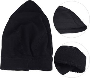 Venta al por mayor: 2 gorros de malla de nailon elásticos negros y beige para pelucas de trenzas africanas - Product Image 6